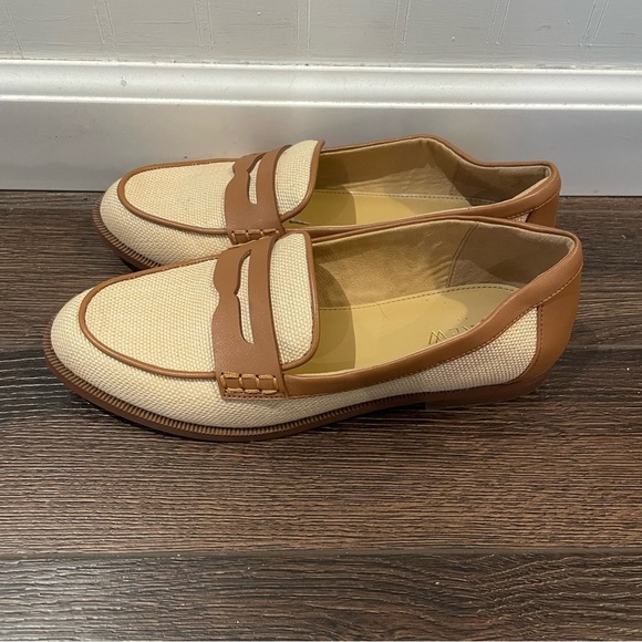 J. Crew Woven Loafers in Natural Raffia 6.5 - Picture 5 of 11